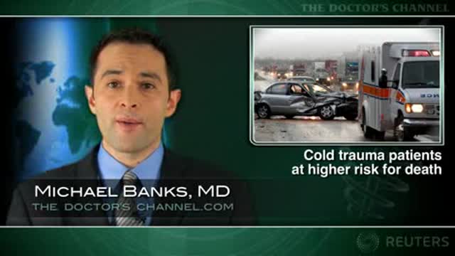 Accidental hypothermia increases risk of death after major trauma Thumbnail
