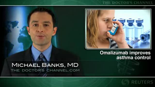 Adjunctive omalizumab improves asthma control, cuts steroid burden Thumbnail