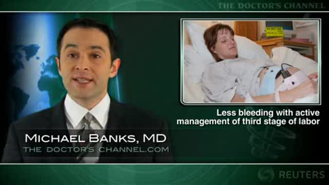 Less bleeding with active management of third stage of labor: Swedish study Thumbnail