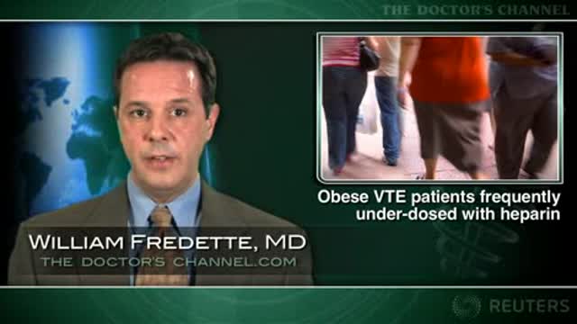 With unfractionated heparin, doctors often underdose obese VTE patients Thumbnail