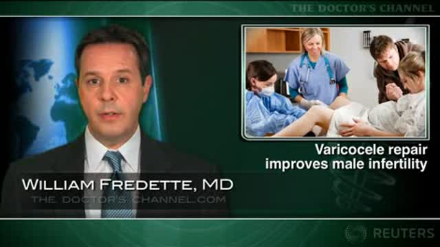 Varicocele repair improves male infertility Thumbnail