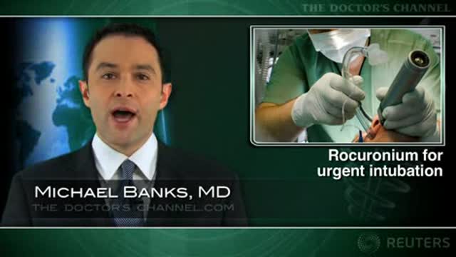 At the right dose, rocuronium on par with succinylcholine for ED intubation Thumbnail