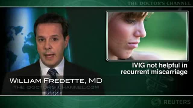 IV immunoglobulin ineffective for treatment of unexplained recurrent miscarriage Thumbnail