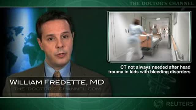 CT scans not needed routinely for head trauma in children with bleeding disorders Thumbnail