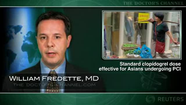 Standard clopidogrel loading dose OK in Asian STEMI patients undergoing PCI Thumbnail