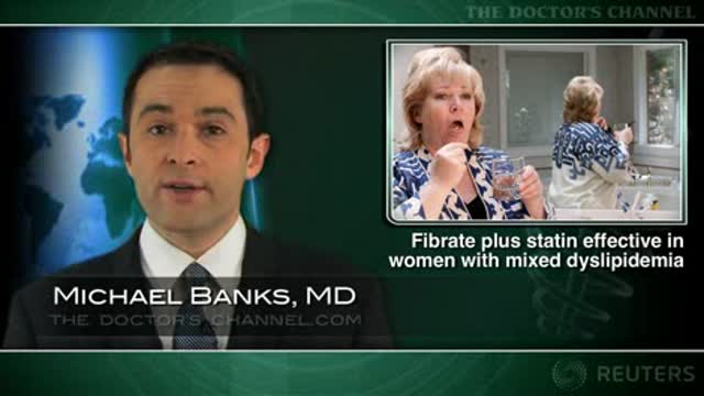 Fenofibric acid plus a statin seen safe, effective in women with mixed dyslipidemia Thumbnail
