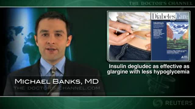 New ultra-long-acting insulin effective, reduces hypoglycemia Thumbnail