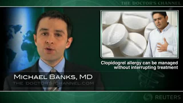 Clopidogrel hypersensitivity can be resolved without interrupting treatment Thumbnail