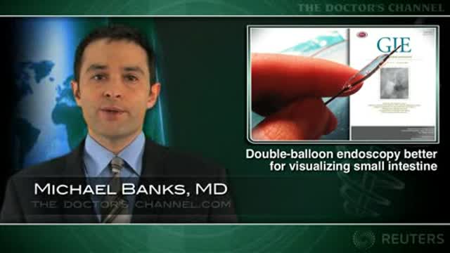 Double-balloon endoscopy better for visualizing small intestine Thumbnail