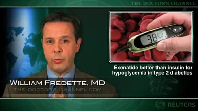 Exenatide seen better than insulin for type 2 diabetics Thumbnail