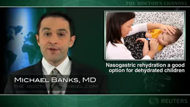 Nasogastric rehydration a good option when oral or IV route not feasible Thumbnail