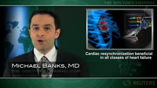 Cardiac resynchronization beneficial in heart failure regardless of NYHA class Thumbnail