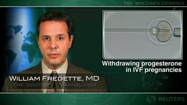 Need for ongoing progesterone in early IVF pregnancy questioned Thumbnail