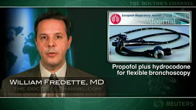 Propofol plus hydrocodone best for flexible bronchoscopy sedation: study Thumbnail