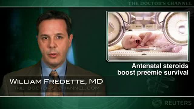 Antenatal steroids boost survival in infants born at 22 weeks gestation Thumbnail