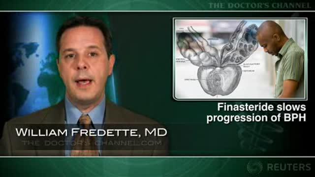 Finasteride reduces clinical progression of benign prostatic hyperplasia in men with larger prostate volume Thumbnail