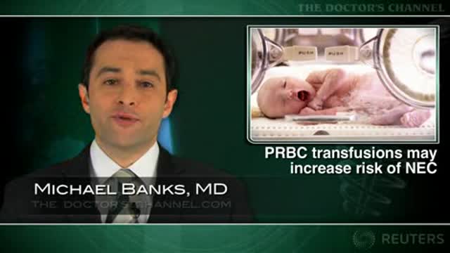 Red blood cell transfusion increases risk of necrotizing entercolitis Thumbnail
