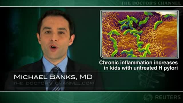Chronic inflammation increases in children with untreated H pylori Thumbnail