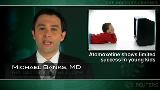 Atomoxetine shows limited success in young kids Thumbnail