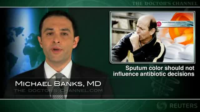 Discolored sputum shouldn’t equal antibiotic prescription Thumbnail