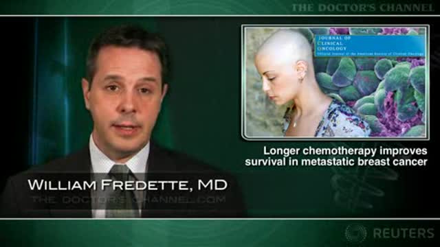 Longer chemo for metastatic breast cancer has benefits: meta-analysis Thumbnail