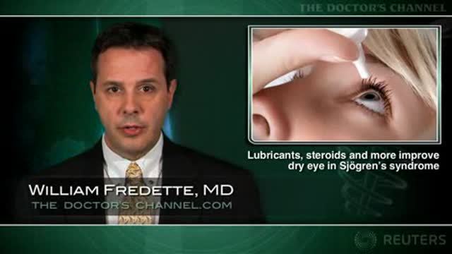 Topical lubricants, steroids may help dry eye due to Sjögren’s syndrome Thumbnail