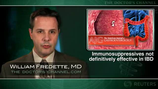 Immunosuppressives not definitively effective in IBD Thumbnail