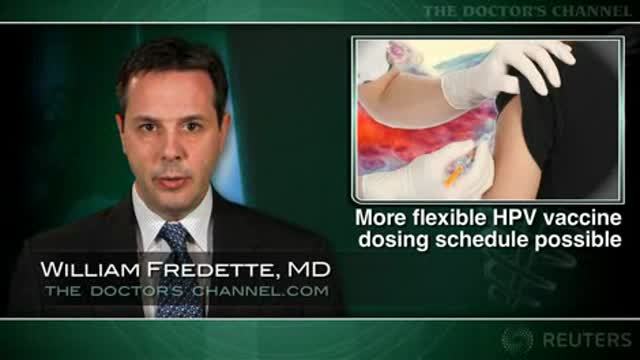 More flexible HPV vaccine dosing schedule an option Thumbnail