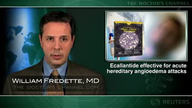 Ecallantide effective for acute attacks of hereditary angioedema Thumbnail
