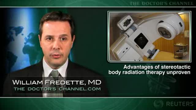 Advantages of stereotactic body radiation therapy remain questionable Thumbnail