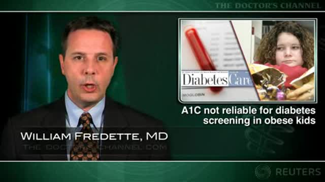 A1C not reliable for diabetes screening in pediatric population Thumbnail