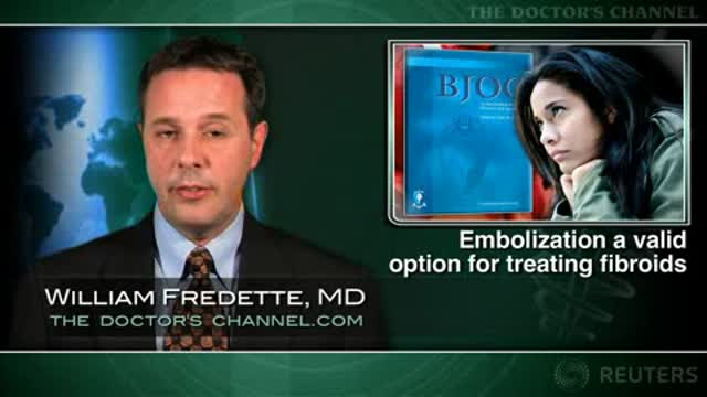 Embolization a valid option for treating fibroids Thumbnail