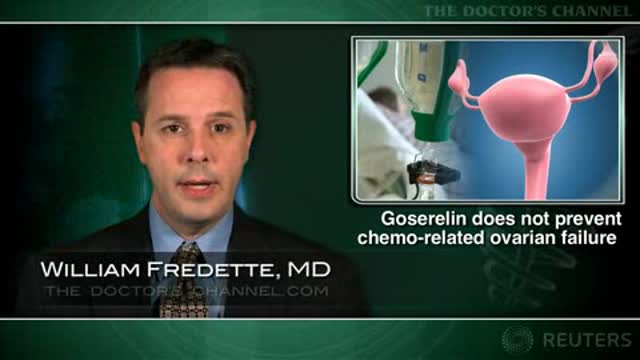 Goserelin does not prevent ovarian failure from chemo for breast cancer Thumbnail