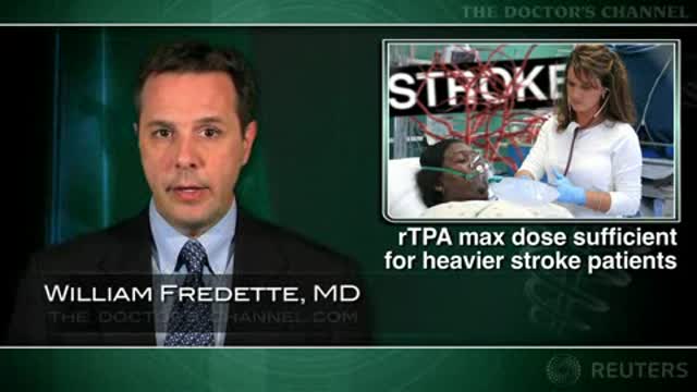 TPA maximum dose limit in heavier stroke patients seems OK Thumbnail