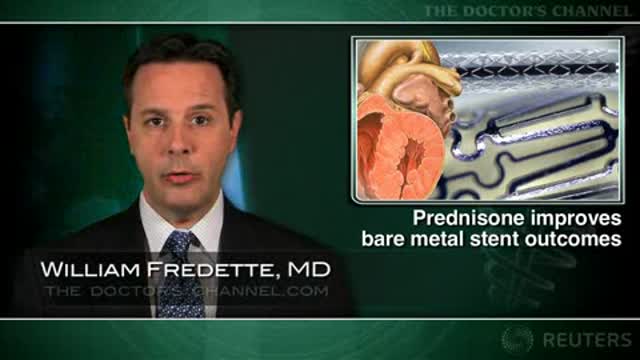 Prednisone after bare metal stent placement improves outcomes Thumbnail