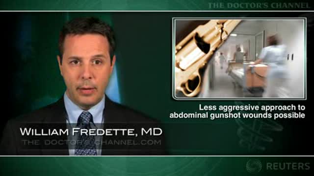 Less Aggressive Approach to Abdominal Gunshot Wounds Possible Thumbnail