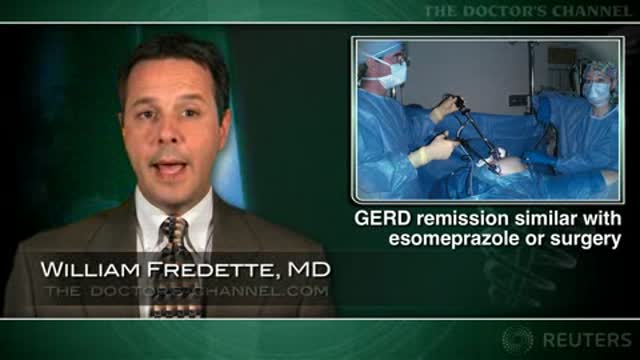 GERD remission similar with esomeprazole or antireflux surgery Thumbnail