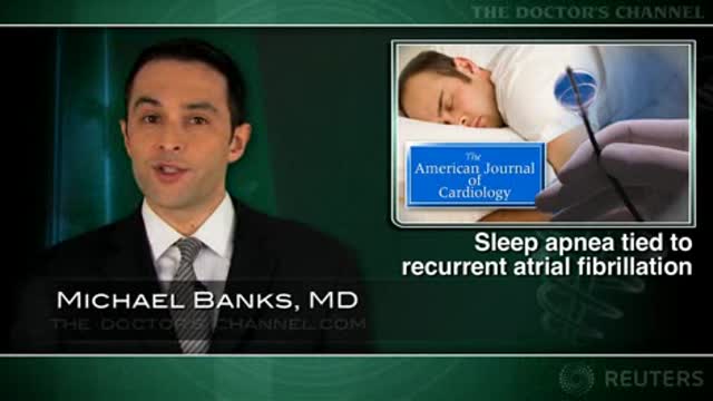 Sleep apnea tied to atrial fibrillation return Thumbnail