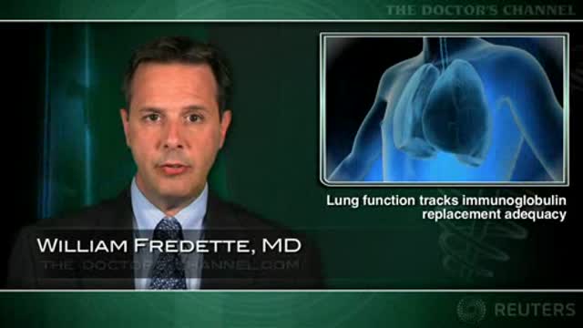 Lung function tracks immunoglobulin replacement adequacy Thumbnail