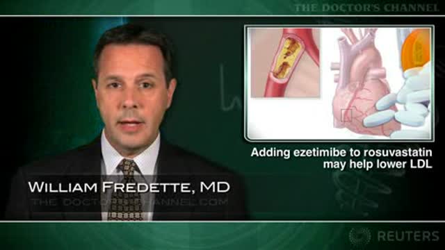 Adding ezetimibe to rosuvastatin may help lower stubbornly high LDL Thumbnail