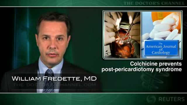 Colchicine seen promising for prevention of post-pericardiotomy syndrome Thumbnail