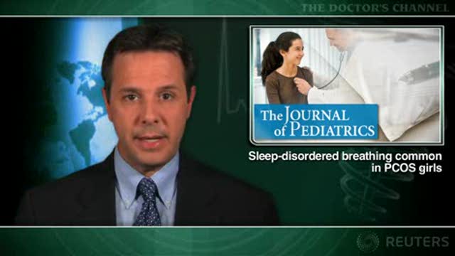 Sleep-disordered breathing common in PCOS girls Thumbnail