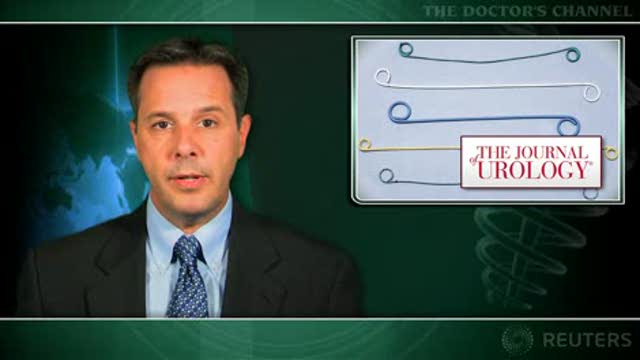Ureteral stent symptoms eased with alpha-blockers Thumbnail