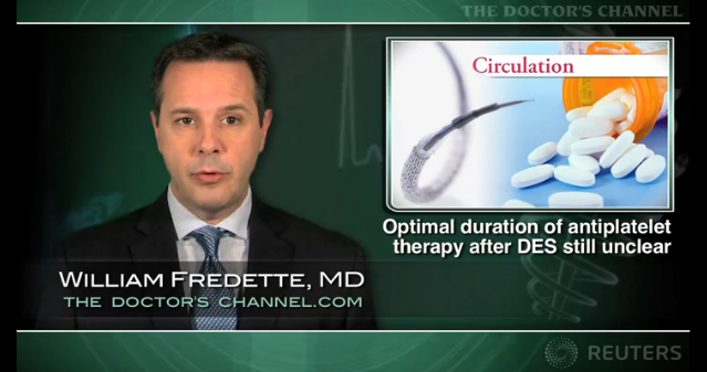 Optimal duration of antiplatelet therapy after stent implantation still uncertain Thumbnail
