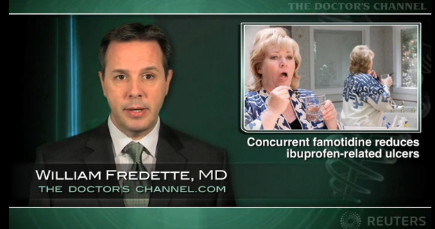 Concurrent famotidine reduces ibuprofen-related ulcers Thumbnail
