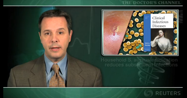 Household S. aureus eradication reduces subsequent infections Thumbnail