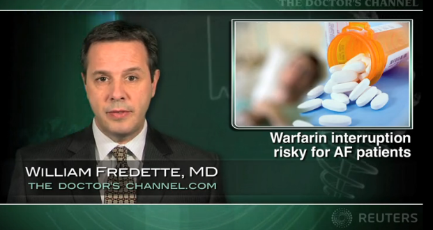 Warfarin interruption risky for AF patients Thumbnail