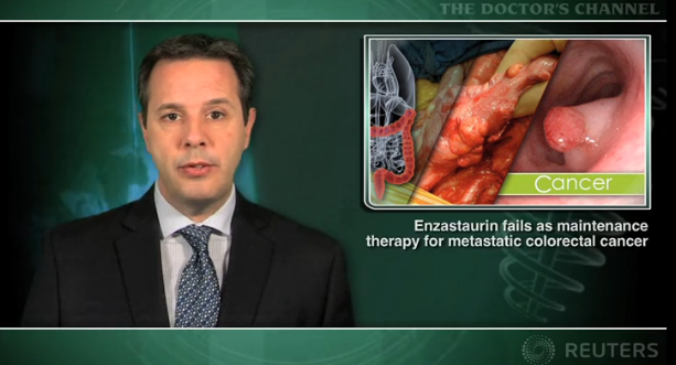 Enzastaurin fails as maintenance therapy for metastatic colorectal cancer Thumbnail