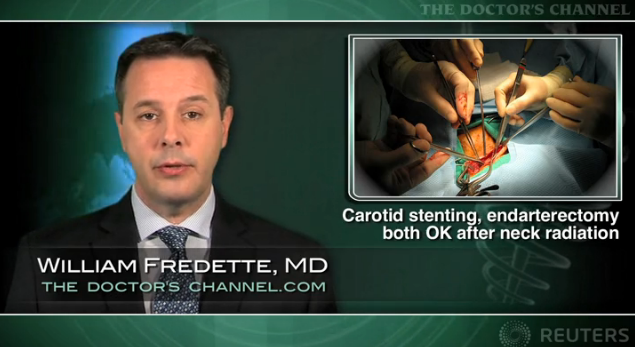 Carotid stenting, endarterectomy both feasible after prior cervical radiation Thumbnail