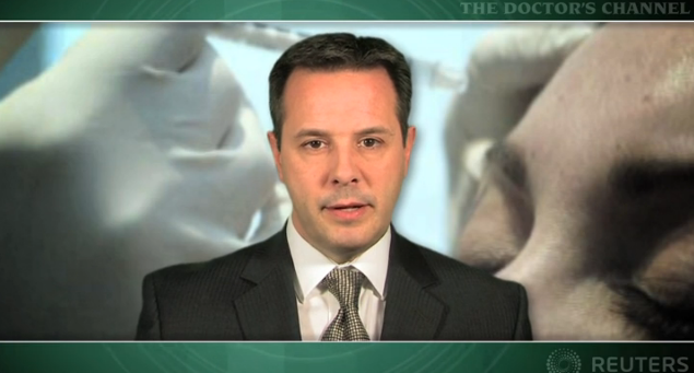 Diluted abobotulinum toxin A reduces wrinkles over larger area Thumbnail